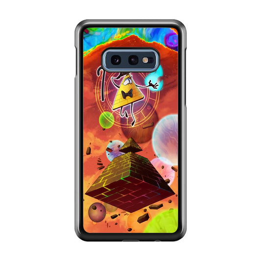 Gravity Falls Bill Cipher Art Samsung Galaxy S10E Case-Plastic / Full Wrap (3D Case)-Xtracase