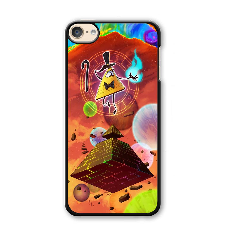 Gravity Falls Bill Cipher Art iPod Touch 6 Case-Plastic / Full Wrap (3D Case)-Xtracase