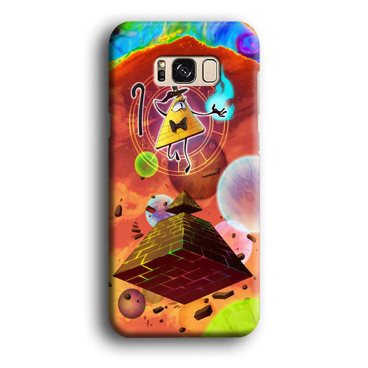Gravity Falls Bill Cipher Art Samsung Galaxy S8 Case-Plastic / Full Wrap (3D Case)-Xtracase