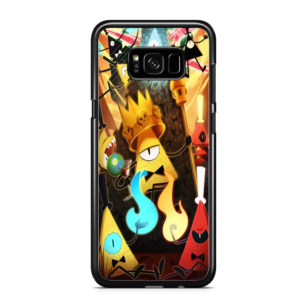 Gravity Falls Bill Cipher King Samsung Galaxy S8 Plus 3D Case-Xtracase