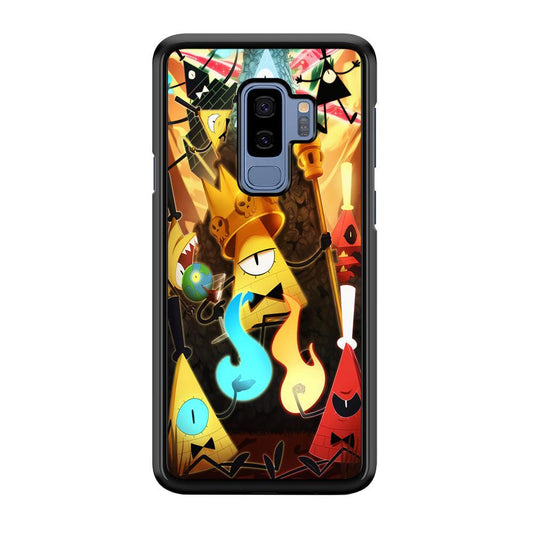 Gravity Falls Bill Cipher King Samsung Galaxy S9 Plus Case-Plastic / Full Wrap (3D Case)-Xtracase