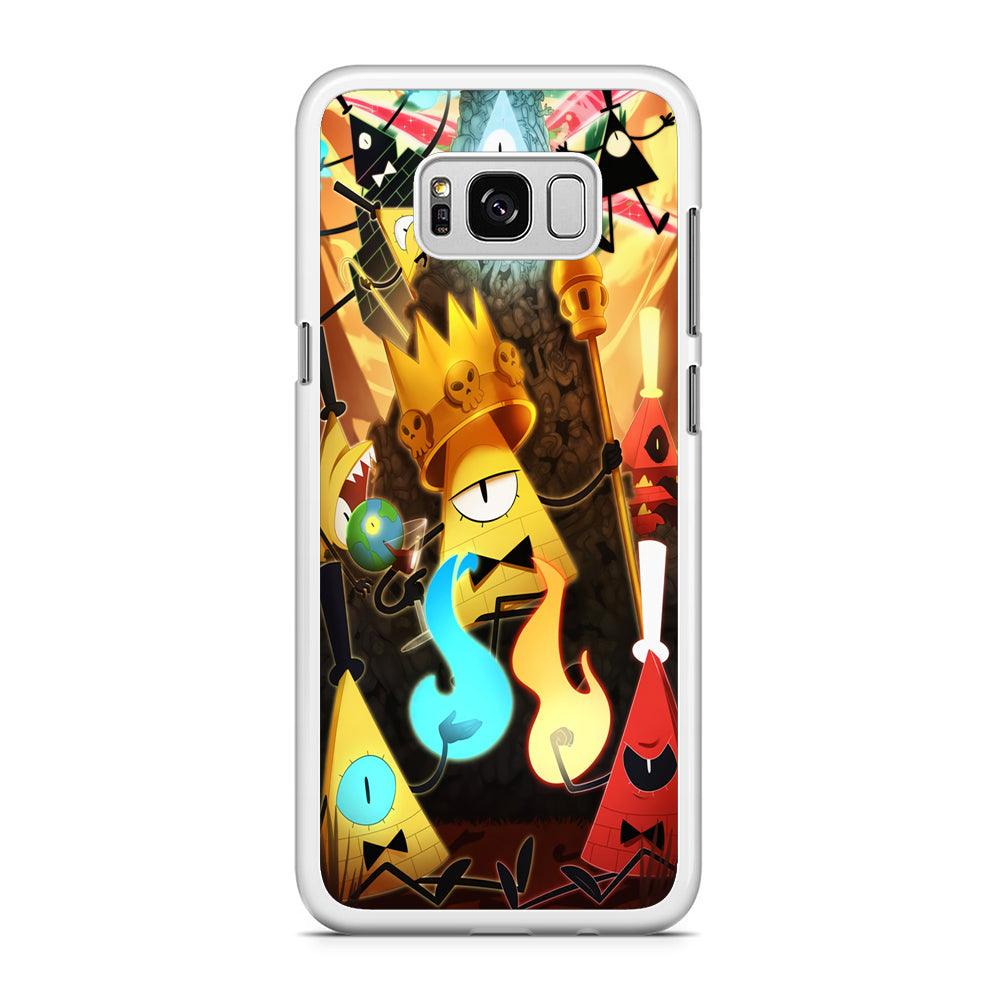 Gravity Falls Bill Cipher King Samsung Galaxy S8 Plus 3D Case-Xtracase