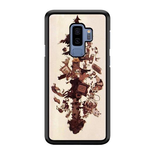 Gravity Falls Family Samsung Galaxy S9 Plus Case-Plastic / Full Wrap (3D Case)-Xtracase