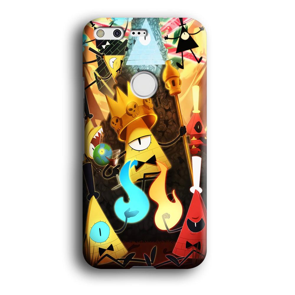 Gravity Falls Bill Cipher King Google Pixel XL 3D Case-Xtracase