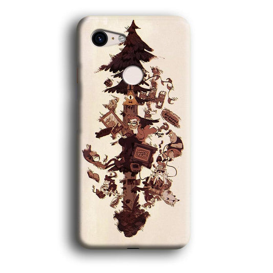 Gravity Falls Family Google Pixel 3 3D Case-Xtracase