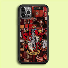 Load image into Gallery viewer, Gryffindor Harry Potter Aesthetic iPhone 12 Pro Max Case