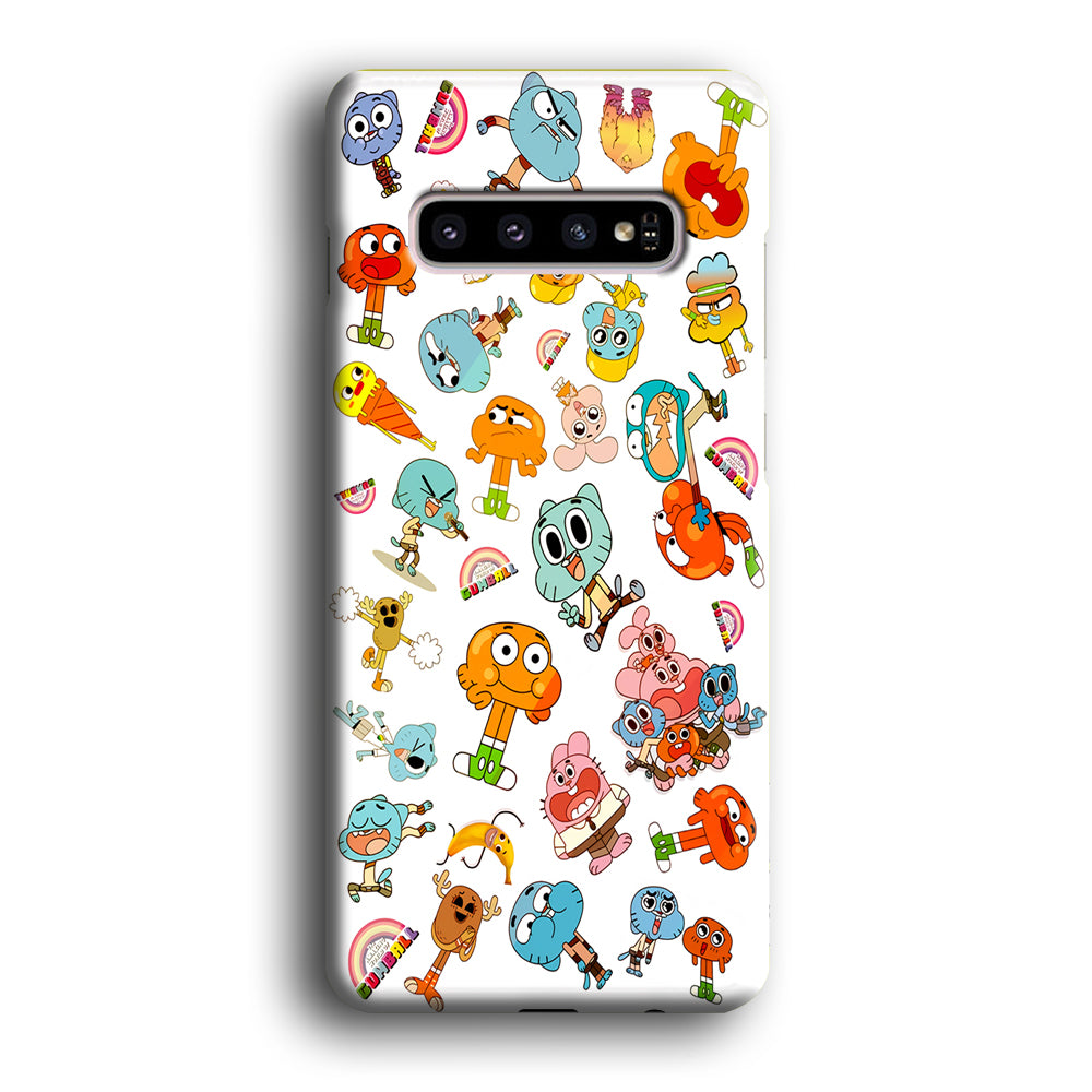 Gumball Doodle Samsung Galaxy S10 Plus Case