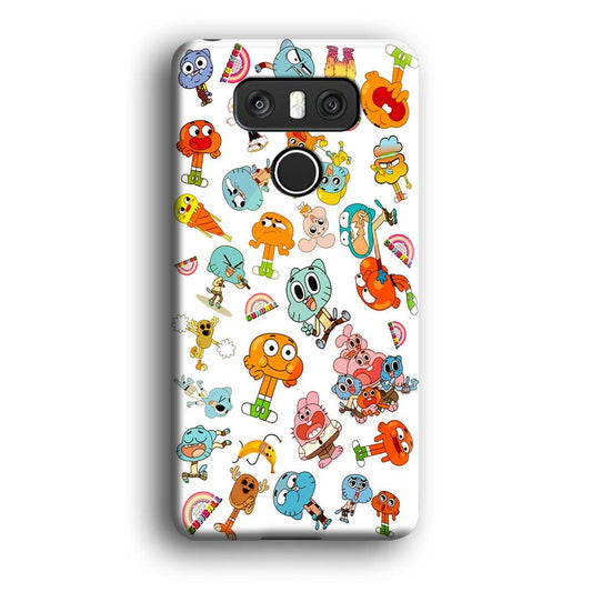 Gumball Doodle LG G6 3D Case-Xtracase