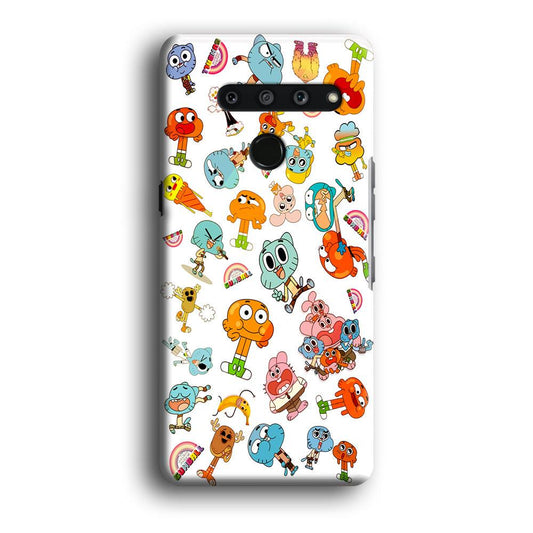 Gumball Doodle LG V50 3D Case-Xtracase