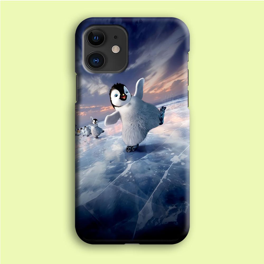 Happy Feet Two iPhone 12 Case-Plastic / Full Wrap (3D Case)-Xtracase