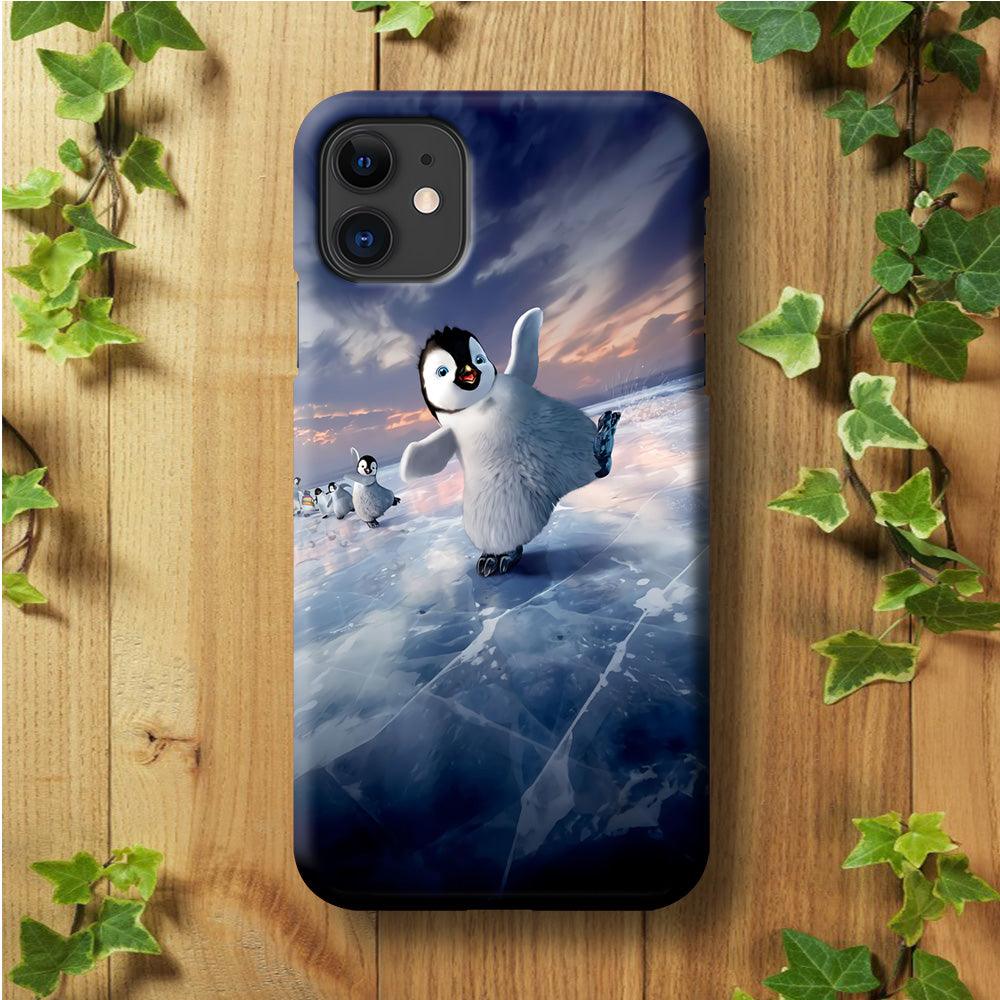Happy Feet Two iPhone 11 Case-Plastic / Full Wrap (3D Case)-Xtracase