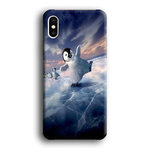 Happy Feet Two iPhone X Case-Plastic / Full Wrap (3D Case)-Xtracase