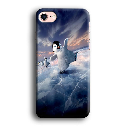 Happy Feet Two iPhone 8 Case-Plastic / Full Wrap (3D Case)-Xtracase
