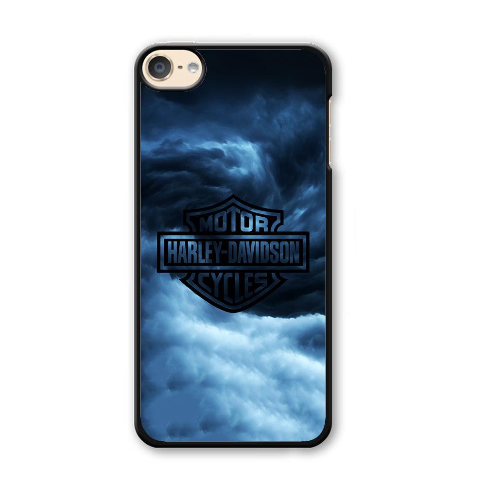 Harley Davidson Cloud iPod Touch 6 Case-Plastic / White (2D Case)-Xtracase