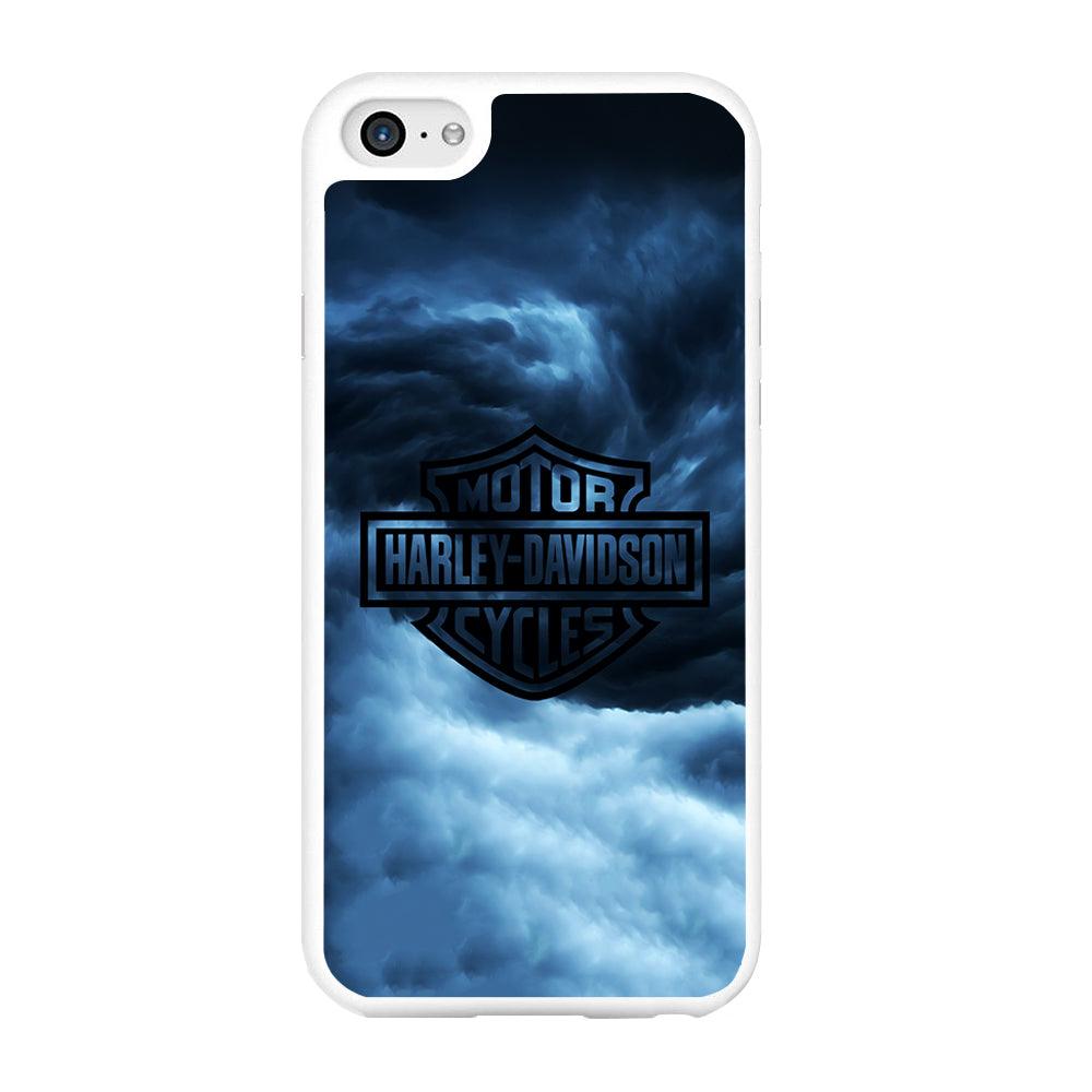 Harley Davidson Cloud iPhone 6 | 6s Case-Rubber / White (2D Case)-Xtracase