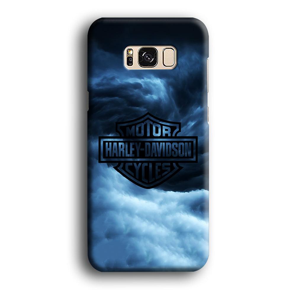 Harley Davidson Cloud Samsung Galaxy S8 Case-Plastic / Full Wrap (3D Case)-Xtracase