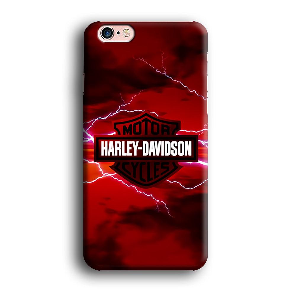 Harley Davidson Red Sky iPhone 6 | 6s Case-Plastic / Full Wrap (3D Case)-Xtracase