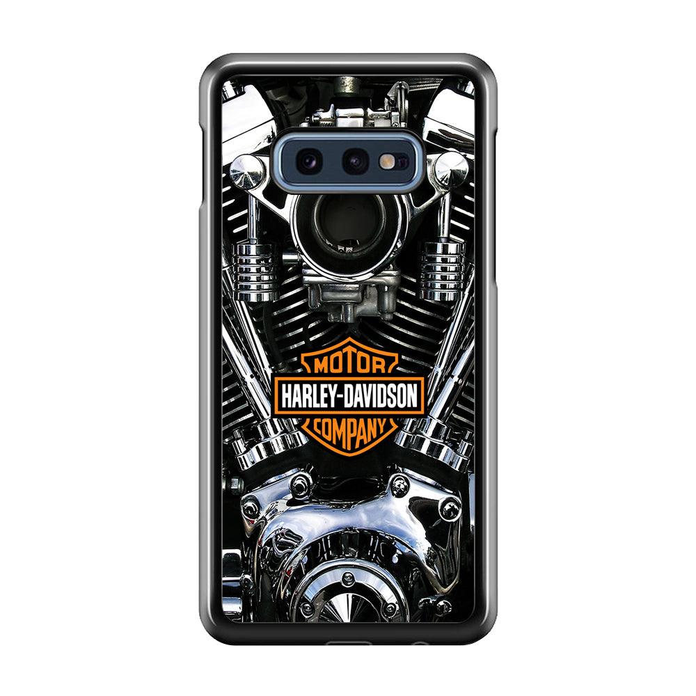 Harley Engine Motif Samsung Galaxy S10E Case-Plastic / Full Wrap (3D Case)-Xtracase