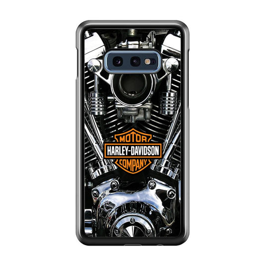 Harley Engine Motif Samsung Galaxy S10E Case-Plastic / Full Wrap (3D Case)-Xtracase