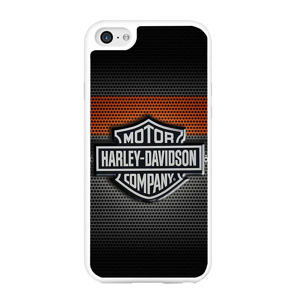 Harley Silver Motif iPhone 6 | 6s Case-Rubber / White (2D Case)-Xtracase
