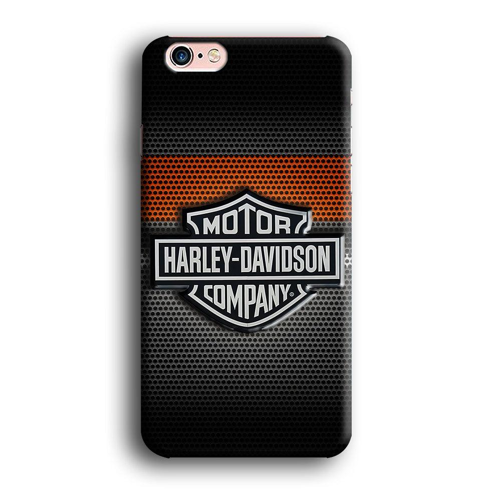 Harley Silver Motif iPhone 6 | 6s Case-Plastic / Full Wrap (3D Case)-Xtracase