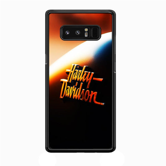 Harley Sunset Motif Samsung Galaxy Note 8 Case-Plastic / Full Wrap (3D Case)-Xtracase