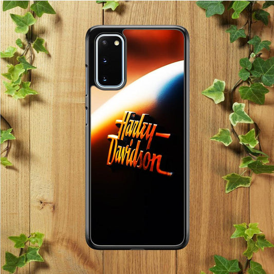 Harley Sunset Motif Samsung Galaxy S20 Case-Plastic / Full Wrap (3D Case)-Xtracase