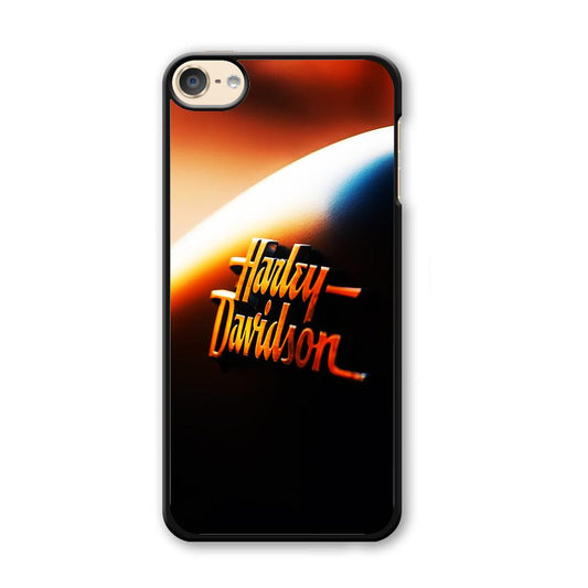 Harley Sunset Motif iPod Touch 6 Case-Plastic / Full Wrap (3D Case)-Xtracase