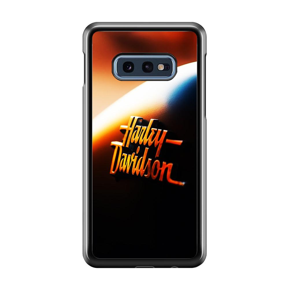 Harley Sunset Motif Samsung Galaxy S10E Case-Plastic / Full Wrap (3D Case)-Xtracase