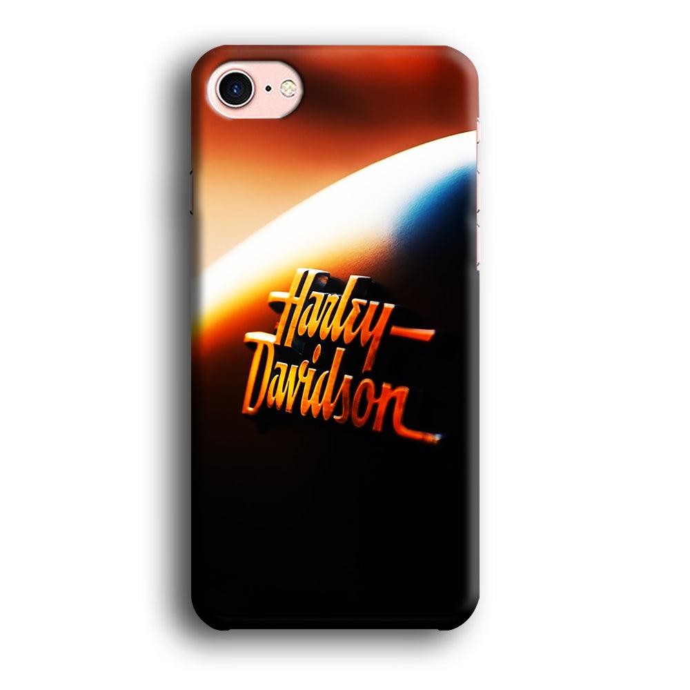 Harley Sunset Motif iPhone SE 2020 Case-Plastic / Full Wrap (3D Case)-Xtracase