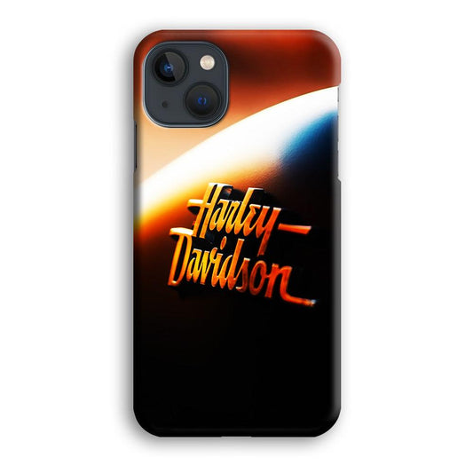 Harley Sunset Motif iPhone 13 Mini Case-Plastic / Full Wrap (3D Case)-Xtracase