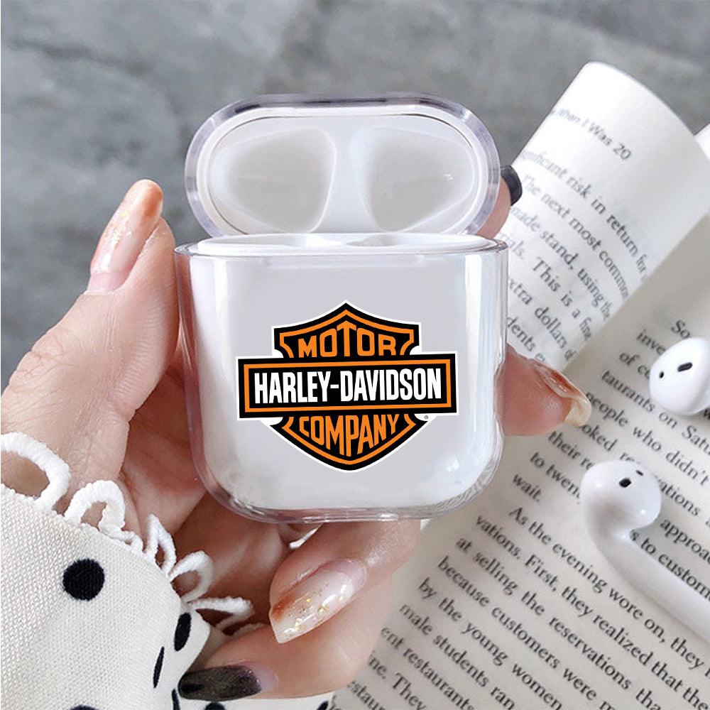 Harley Davidson Protective Clear Case Cover For Apple Airpods-Xtracase