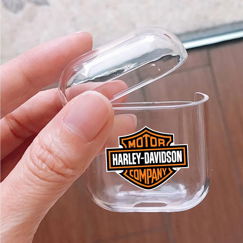 Harley Davidson Protective Clear Case Cover For Apple Airpods-Xtracase