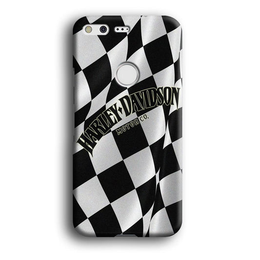 Harley Davidson Black White Flag Google Pixel 3D Case-Xtracase