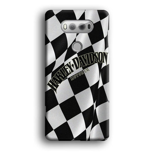Harley Davidson Black White Flag LG V20 3D Case-Xtracase