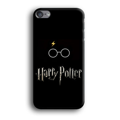 Harry Potter Glasses Symbol Black iPod Touch 6 Case