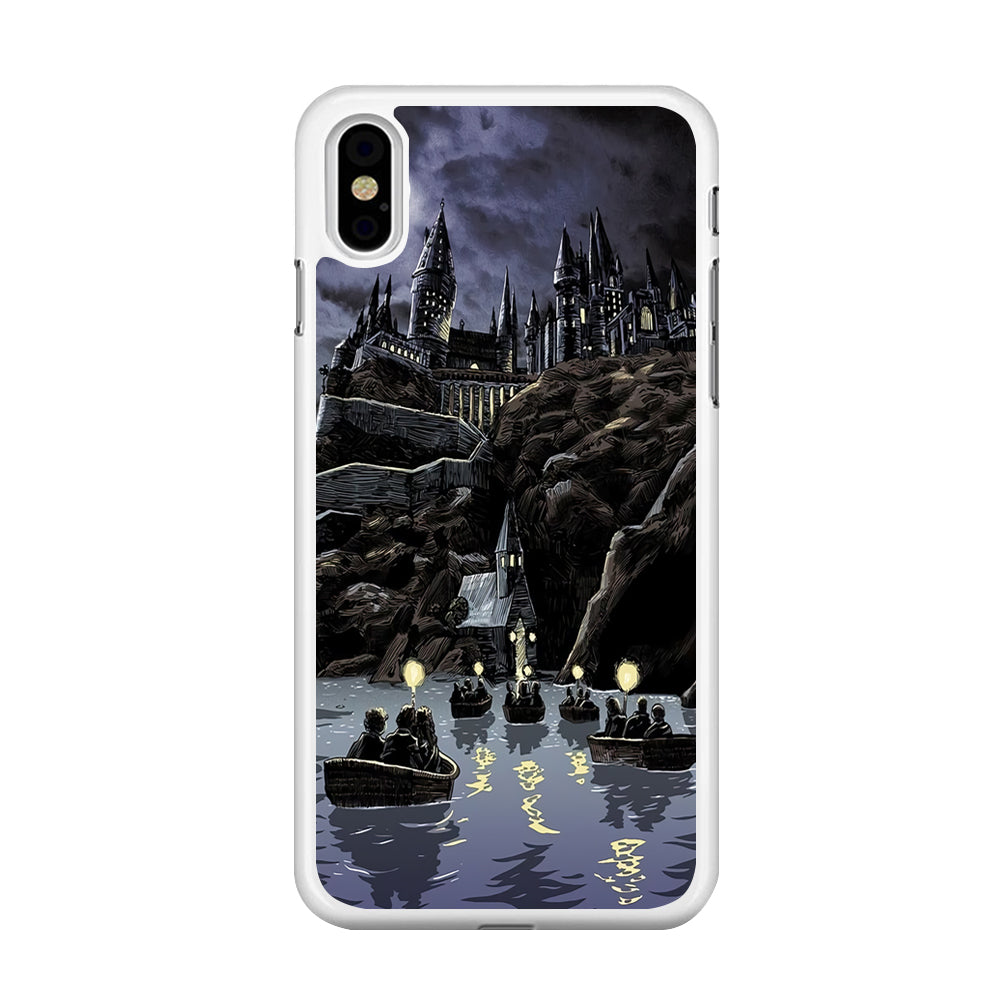 Harry Potter Hogwarts Painting iPhone Xs Case