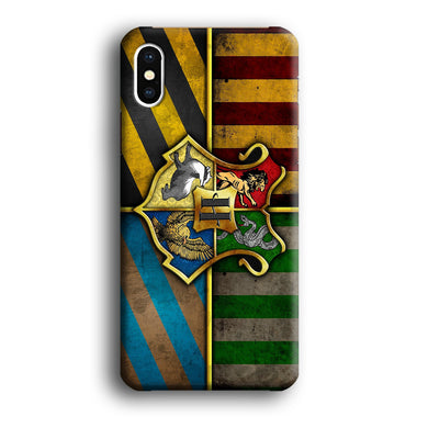 Harry Potter Hogwarts Symbol Flag iPhone Xs Max Case