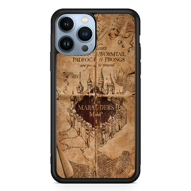Harry Potter The Marauder's Map iPhone 13 Pro Case