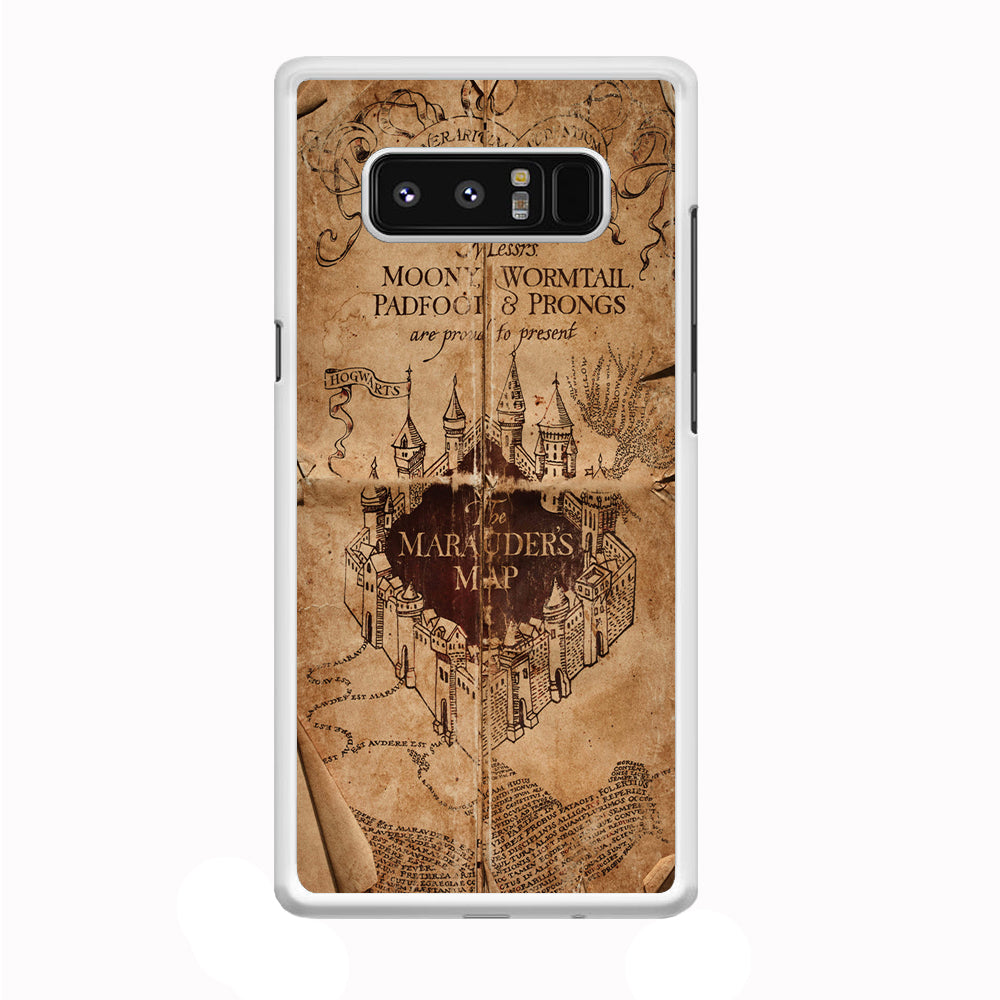 Harry Potter The Marauder's Map Samsung Galaxy Note 8 Case