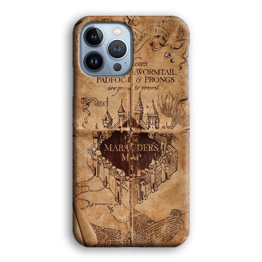 Harry Potter The Marauder's Map iPhone 13 Pro Case