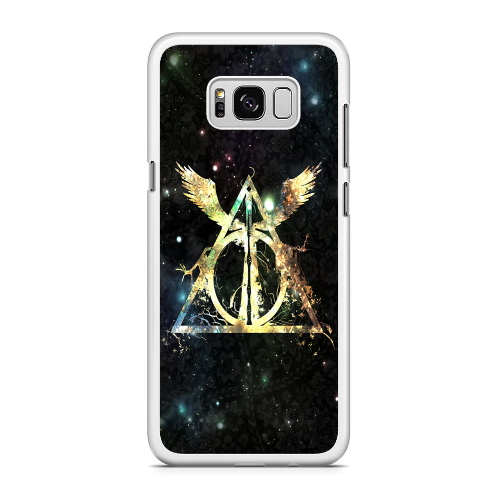 Harry Potter and The Deathly Hallows Symbol Samsung Galaxy S8 Plus Case
