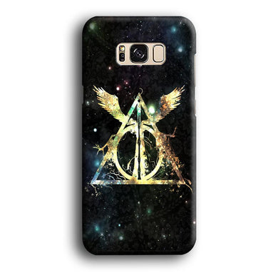 Harry Potter and The Deathly Hallows Symbol Samsung Galaxy S8 Plus Case