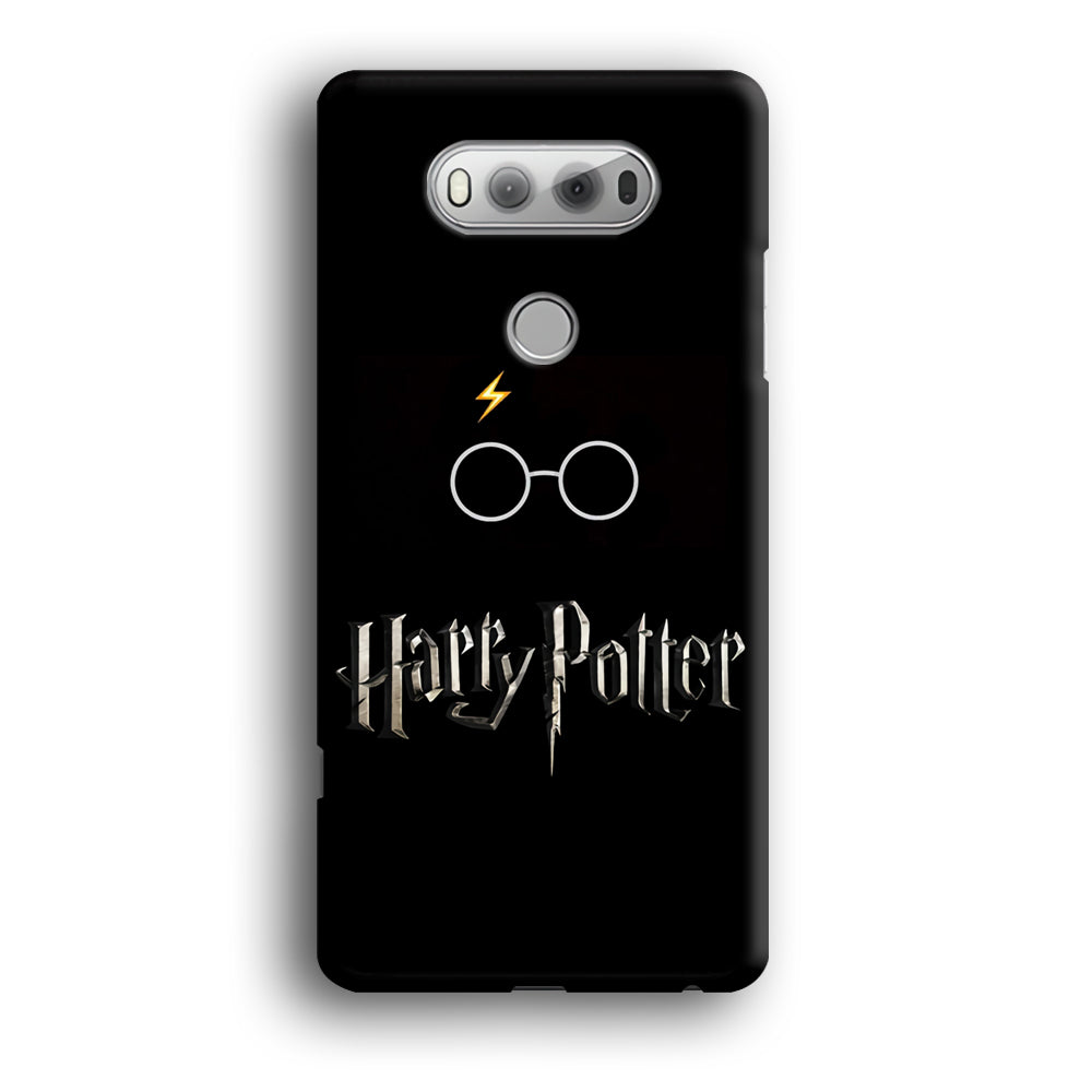 Harry Potter Glasses Symbol Black LG V20 3D Case