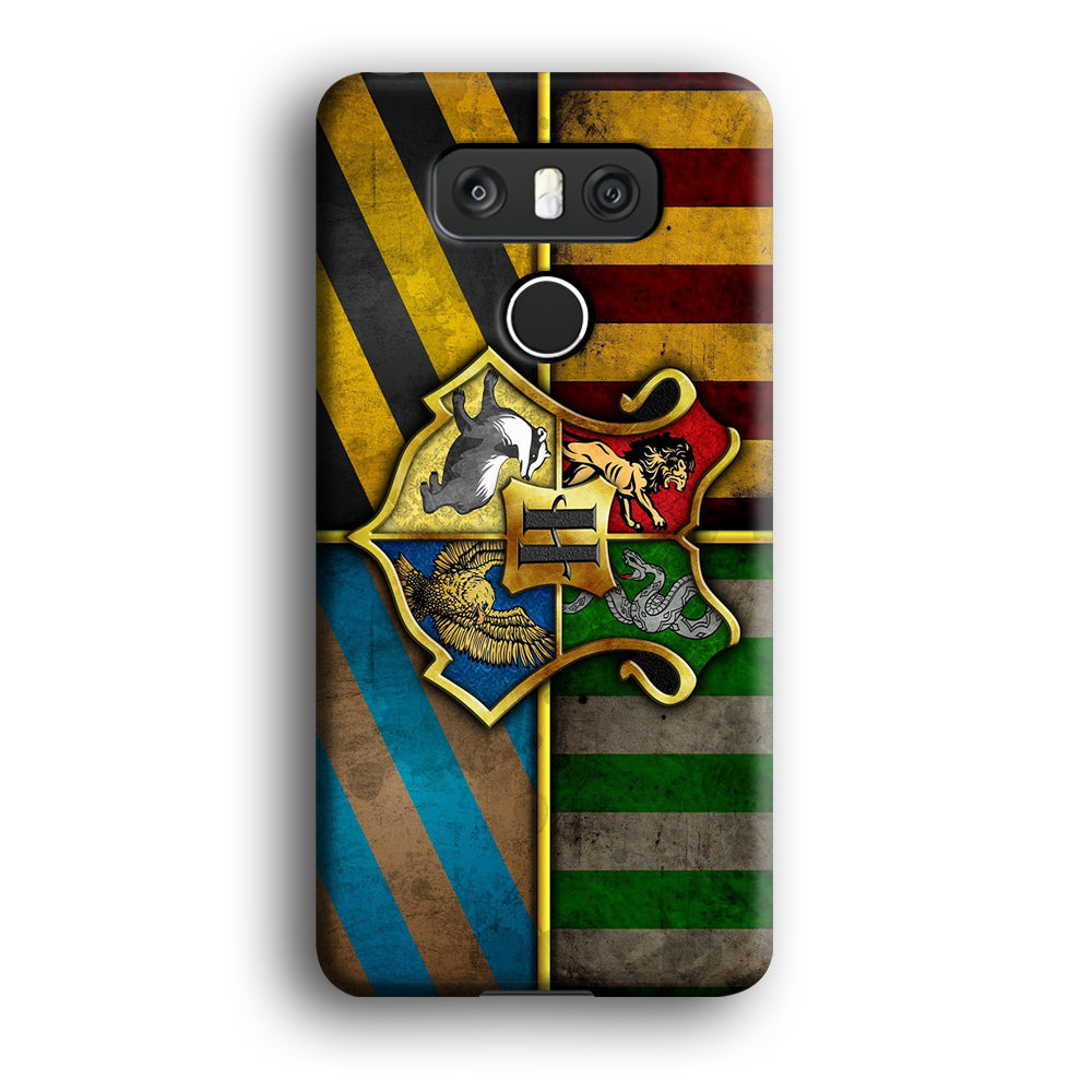Harry Potter Hogwarts Symbol Flag LG G6 3D Case
