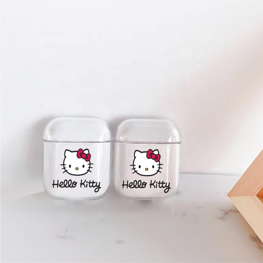 Hello Kitty Protective Clear Case Cover For Apple Airpods-Xtracase