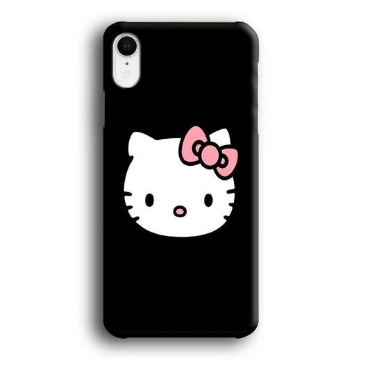 Hello kitty iPhone XR Case-Plastic / Full Wrap (3D Case)-Xtracase