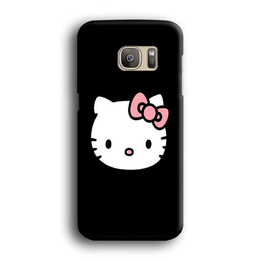 Hello kitty Samsung Galaxy S7 Edge Case-Plastic / Full Wrap (3D Case)-Xtracase