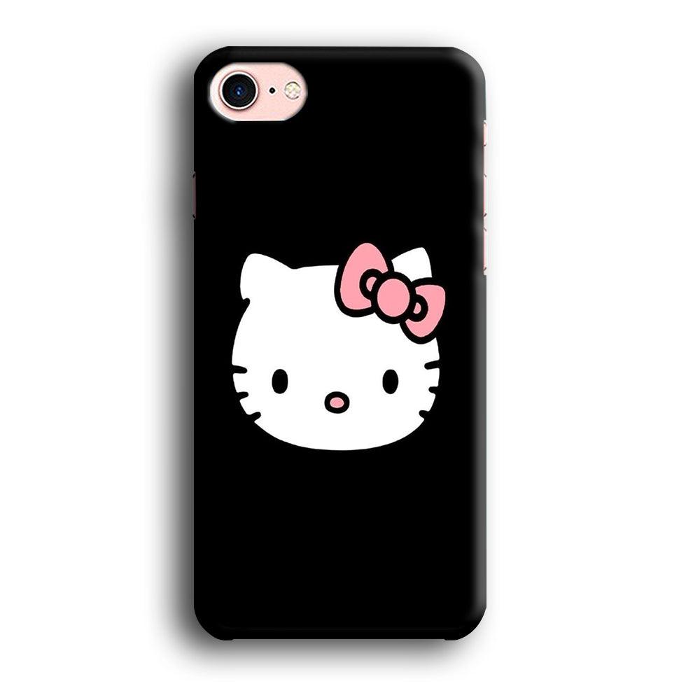 Hello kitty iPhone 8 Case-Plastic / Full Wrap (3D Case)-Xtracase