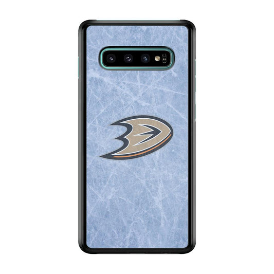 Hockey Anaheim Ducks NHL 001 Samsung Galaxy S10 Case-Plastic / Full Wrap (3D Case)-Xtracase